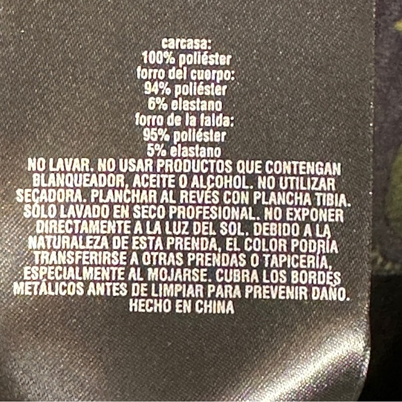 Ted Baker size 1 (US 2-4) black textured dress, vibrant lemon/bee lining - Picture 13 of 16